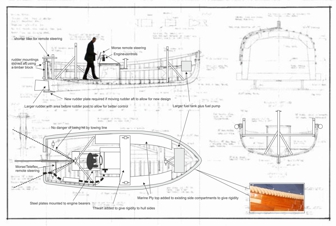 Line illustration used to show concept design